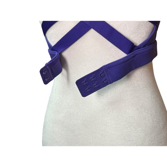 Free People Movement Purple Side Hustle Sports Bra Size Small Activewear NEW - Picture 6 of 12